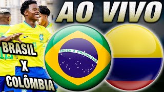 BRASIL x COLÔMBIA AO VIVO PréOlímpico  Narração [upl. by Johen]