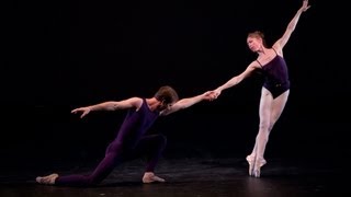 Christopher Wheeldon rehearses Polyphonia  Royal Ballet LIVE [upl. by Adnalu]