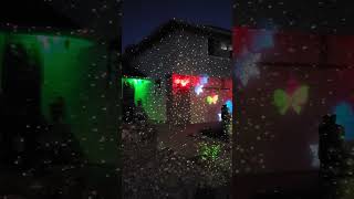 Star Shower Motion  Laser Light [upl. by Ayita]