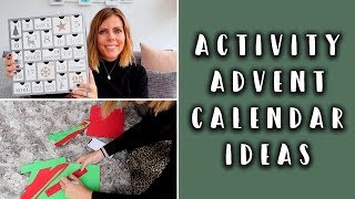 ADVENT CALENDAR ACTIVITIES amp IDEAS FOR KIDS OUR FAMILY ACTIVITY ADVENT CALENDAR [upl. by Jammal105]