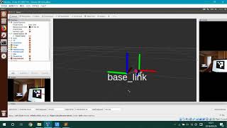 ARmarker tracking with picamera v2ROS kinetic  OpenCV  raspberry pi 3B [upl. by Pembrook]