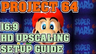 How to configure project 64 GlideN64 video plugin [upl. by Corso]