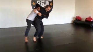 Arm Drag to Harai Goshi [upl. by Nnadroj790]