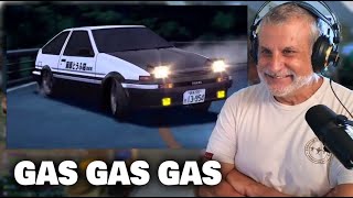 Checking Out Gas Gas Gas Initial D Arcade Stage 5  Video Game amp Anime OST Reactions [upl. by Ecirtnahs427]