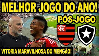 MELHOR JOGO DO ANO FLAMENGO VENCE O BOTAFOGO NO TAPETINHO ACABOU A ZIKA DO MENGÃO [upl. by Fonville]