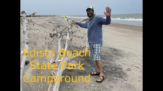 Live Oak Campground Tour amp Walk Through at Edisto Beach State Park [upl. by Anoif616]