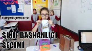 Sınıf Başkanını Seçtik Kıyasıya Geçti [upl. by Nitfa370]