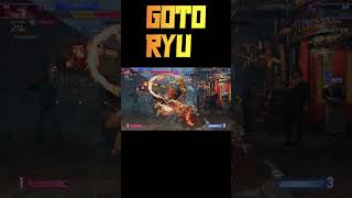 Goto Ryu Legend SF6 Season2  sf6 sf6ryu sf6 streetfighter6 [upl. by Nylra]