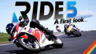 The Bike Game of Our Dreams  a First Look at RIDE 5 [upl. by Corene]