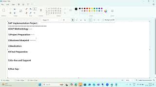 SAP BASIS  SAP Implementation project ASAP [upl. by Googins]