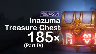 All 185 Inazuma Chests Location Version 24 Enkanomiya  Genshin Impact [upl. by Eelra811]