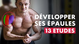 Muscle deltoïde┃développer ses épaules rapidement avec la séance musculation optimale 13 études [upl. by Macomber608]