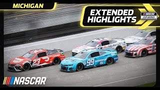 Firekeepers Casino 400 from Michigan  Extended Highlights  NASCAR Cup Series [upl. by Atilrac]