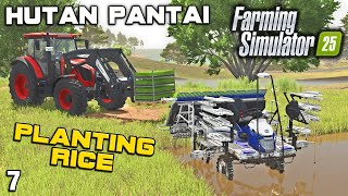 LETS TRY OUT THE NEW ISEKI PLANTER 25 Hutan Pantai FS25 Ep 7 [upl. by Nitaj802]