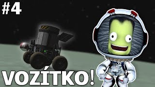 Kerbalové 4  Vesmírné autíčko CZ  Česky [upl. by Enotna]