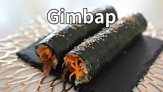 Easy Gimbap aka Kimpa Recipe with a Japanese Touch Perfect for Beginners A Respectful Fusion [upl. by Ahsoek]