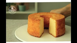 How to Make Vanilla Chiffon Cake  Basic Recipe [upl. by Thun279]