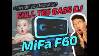 Mifa F60 Bass Test [upl. by Anert]