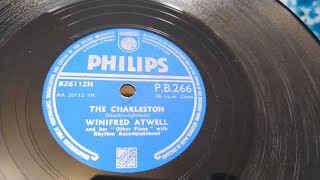 The Charleston  Winifred Atwell  Philips 78rpm  1963 Bush SRP31D Valve Record Player [upl. by Aliuqaj]