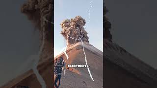 Astonishing Phenomenon of Volcanic Lightning ⚡️nature facts [upl. by Nyliahs646]