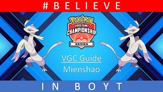 Mienshao  Reg F VGC Guide by 3x Regional Champion [upl. by Trout]