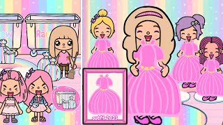 I Created My Own Makeup And Outfit I Became Popular  Toca Life Story  Toca Boca [upl. by Squier]