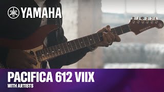 Yamaha  Pacifica 612 VIIX Artist Demos [upl. by Refeinnej]