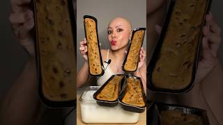 FOOTLONG COOKIE ASMR🍪 shorts mukbang cookies [upl. by Sachi528]