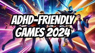 Gaming for ADHD Top Picks for 2024 [upl. by Ayotyal]