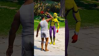 Franklin teaches Bigfoot a lesson  GTA V  shorts 67 [upl. by Raimes472]