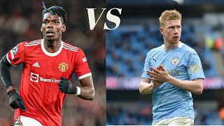 The Pogba vs De Bruyne Passing Skills Showdown [upl. by Otnas]