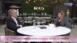 Prințul Șerban Dimitrie Sturdza invitat la Tomis TV [upl. by Idna348]