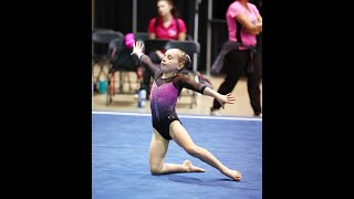 USAG L3 FLOOR State 2023 SCORE 93 2nd [upl. by Ho]