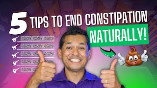 5 MustFollow Tips to End Constipation Naturally [upl. by Joo292]