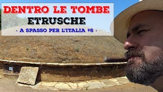 Dentro le tombe etrusche  Populonia  A spasso per lItalia 6 [upl. by Elinore130]