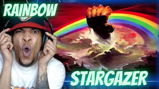 FIRST TIME HEARING  RAINBOW  STARGAZER  REACTION [upl. by Eatnhoj]