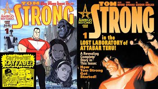 ALAN MOORE Creates the Antidote to quotGRIM AND GRITTYquot Comics with TOM STRONG Issue 1 [upl. by Zinah696]