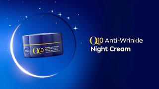 NIVEA Q10 AntiWrinkle Replenishing Night Cream  2x Q10 [upl. by Craig]