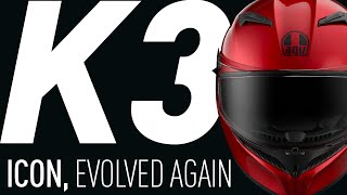 K3  The iconic AGV fullface road helmet  AGV [upl. by Kunin]