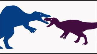 PBA Spinosaurus vs Suchomimus [upl. by Nairot]