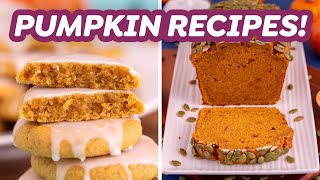 EGGLESS Pumpkin Cookies amp Pumpkin Bread [upl. by Mather]