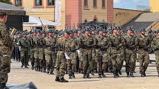 Übungsausmarsch Großer Zapfenstreich  Wachbataillon  Musikkorps der Bundeswehr  Ehrenbreitstein [upl. by Ydurt]