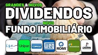 🚨 URGENTE GRANDES DIVIDENDOS e DATACOM Próxima Novo IPO Fundo Imobiliário High Grade Investir [upl. by Abehs]