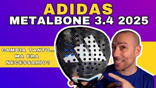 Adidas METALBONE 34 2025  Tutta nuova forse troppo [upl. by Newmark]