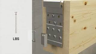 Concealed Connector  LOCK Series  Rothoblaas [upl. by Eninaj]