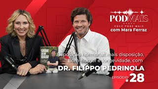 Reposição hormonal mais disposição bomhumor e longevidade com Dr Filippo Pedrinola [upl. by Rep952]