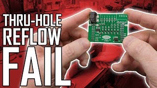 ThroughHole Reflow Soldering and Ultrasonic PCB Cleaning [upl. by Atikan503]