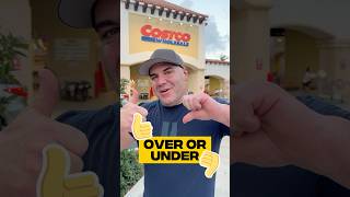 Over Or Under⁉️ Part 1‼️ costco costcoguys father son family fun bigjustice boom [upl. by Sachi95]