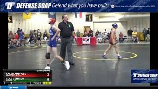 Mat 10 77 Kaleb Ambrose New Jersey Blue Vs Cole Gentsch Illinois [upl. by Christmas]