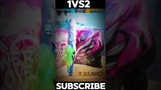 freefireshortsfreefireshort 1VS 2 gaming gameplayfreefirehindifreefirechallengeviral shorts🇮🇳 [upl. by Alah105]